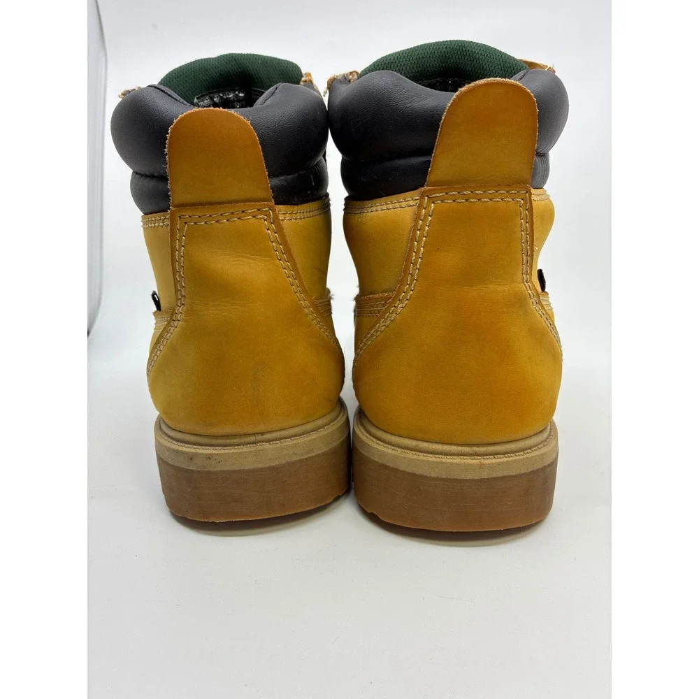 Brahma tan work boots Mens 13 oil‎ resistant sole NWOT - READ